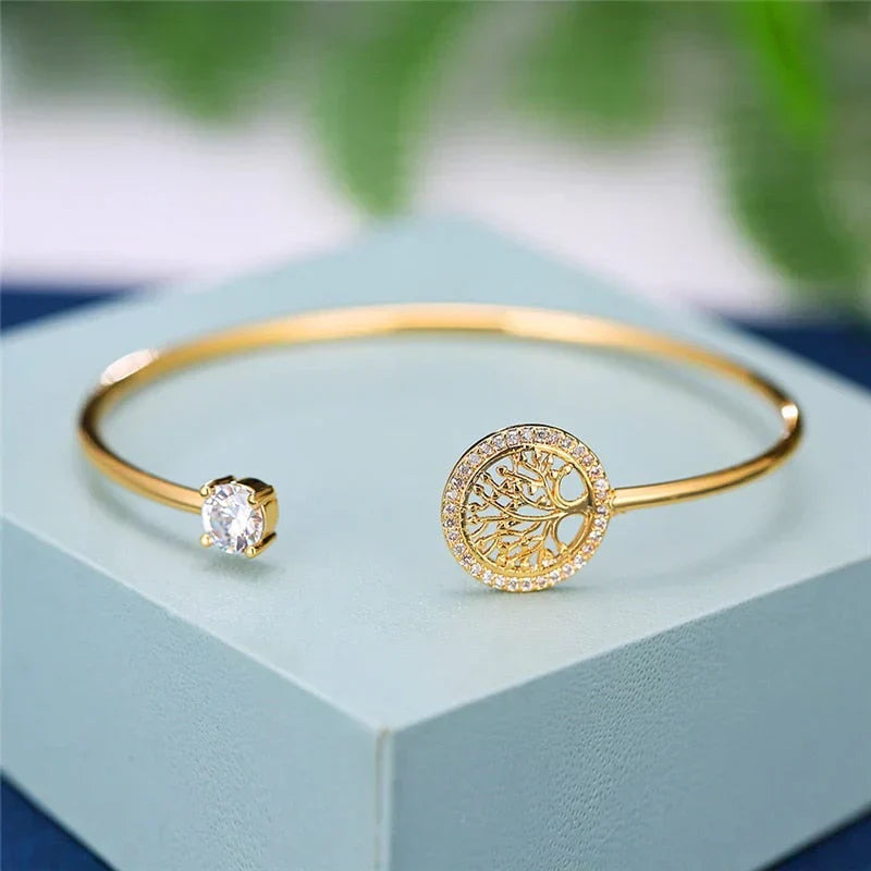 Verstelbare Armband met Levensboom Design