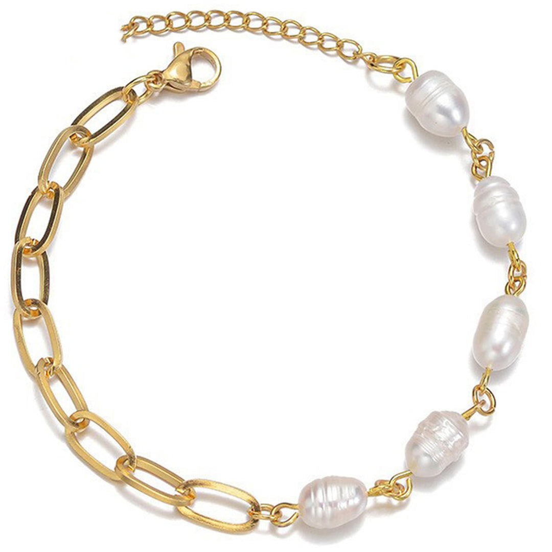 Zilverparel Paperclip Bracelet
