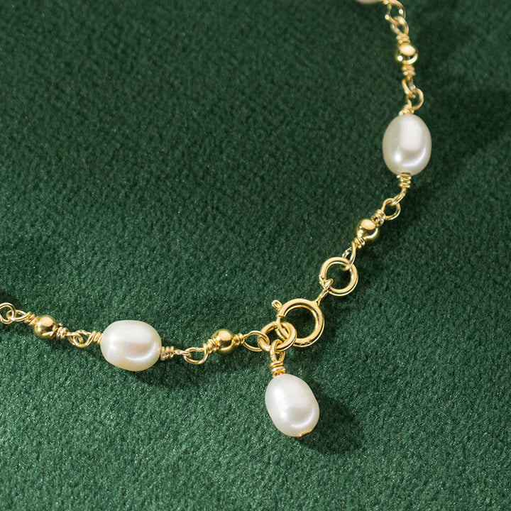 Barok Perle Strandarmbånd