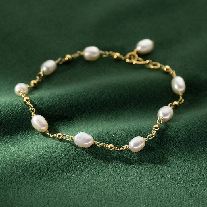 Barok Perle Strandarmbånd