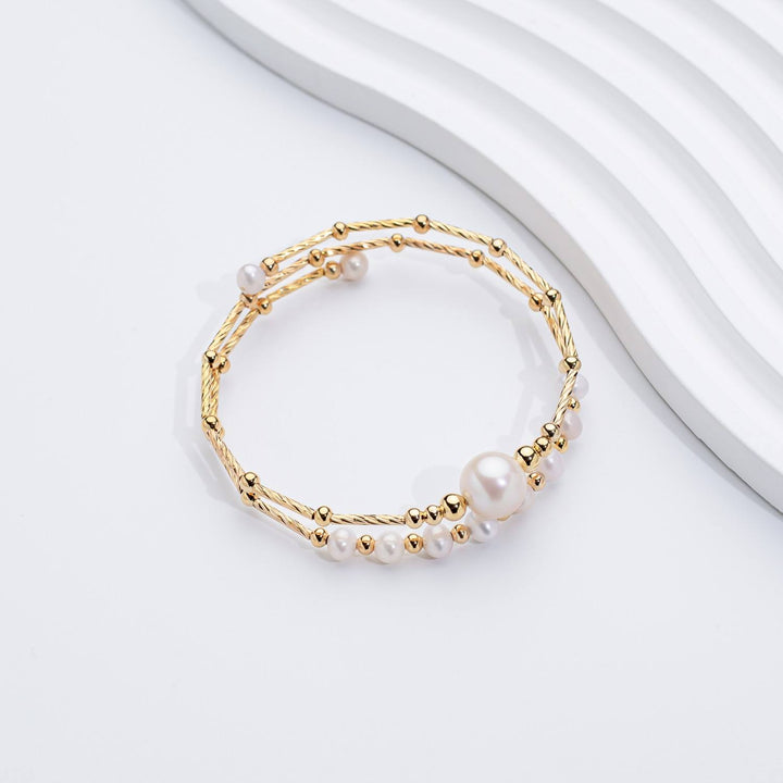 Zilveren Armband met Parels