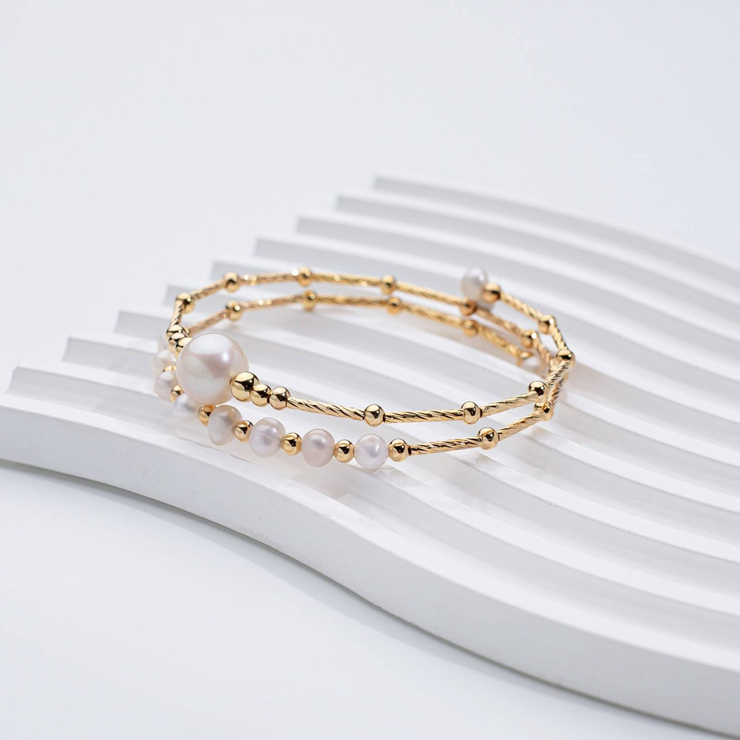 Sølvperle Armbånd