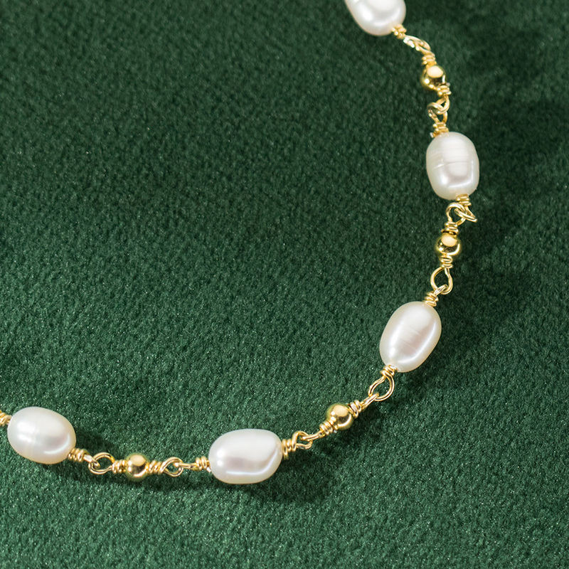 Barok Perle Strandarmbånd