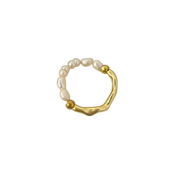 Sølvperle Ring