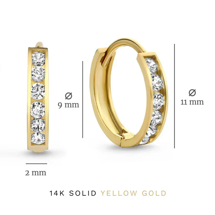 Dara Brillane Steen Earring Set