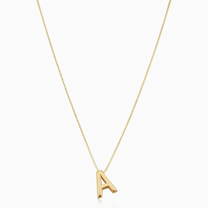 Initialen Ketting met Liefdesbrief