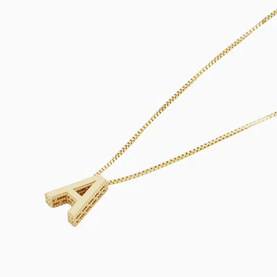 Initialen Ketting met Liefdesbrief