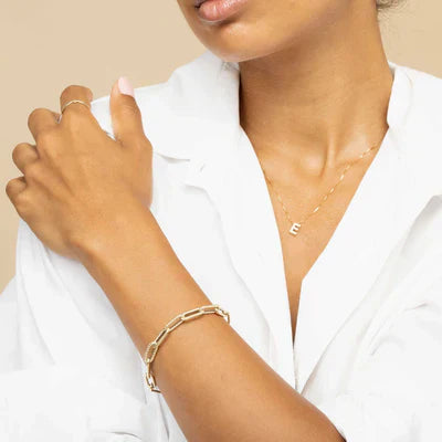 Initialen Ketting met Liefdesbrief