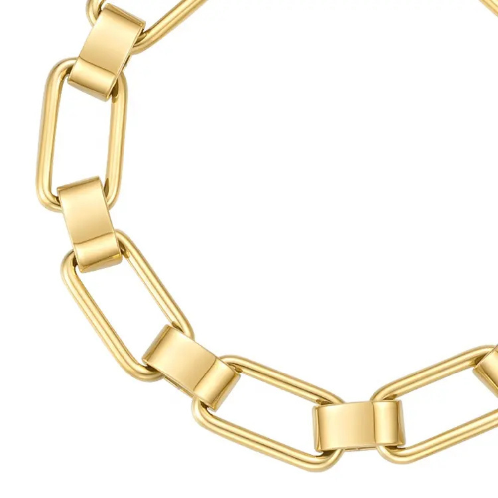 Elegante Rechthoekige Kettingarmband