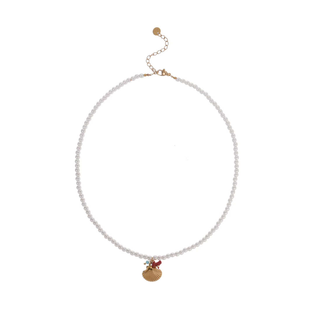Parels en Natuurlijke Steen Hanger Ketting