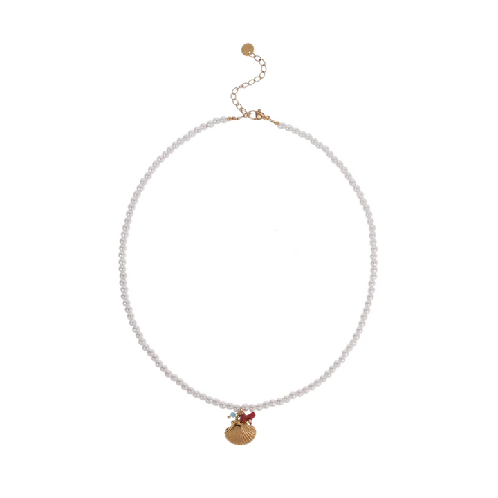 Parels en Natuurlijke Steen Hanger Ketting