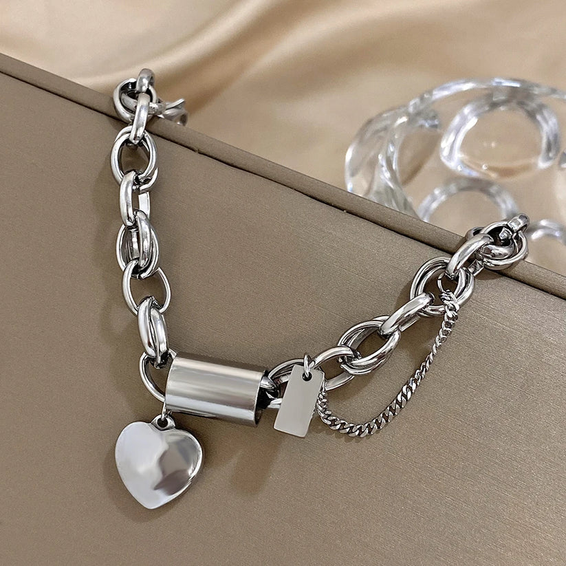 Hjertevarm Chunky Armbånd
