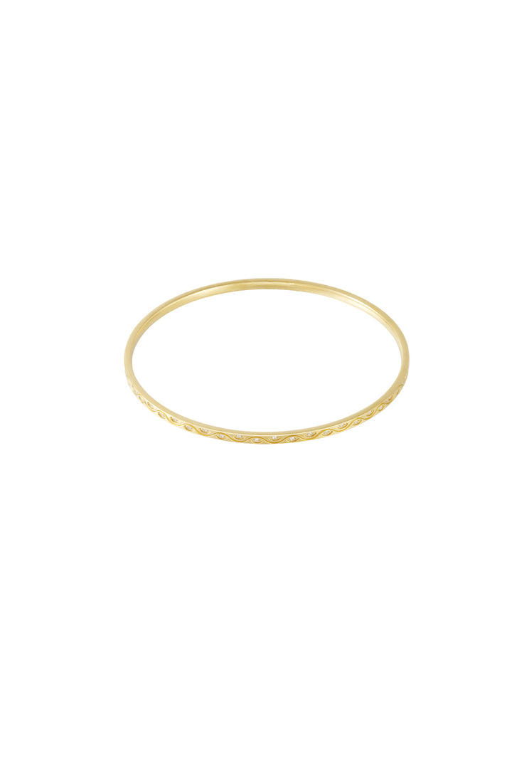 Stainless Steel Bangles Geometric Casual Daily Simple Series Women's jewelry