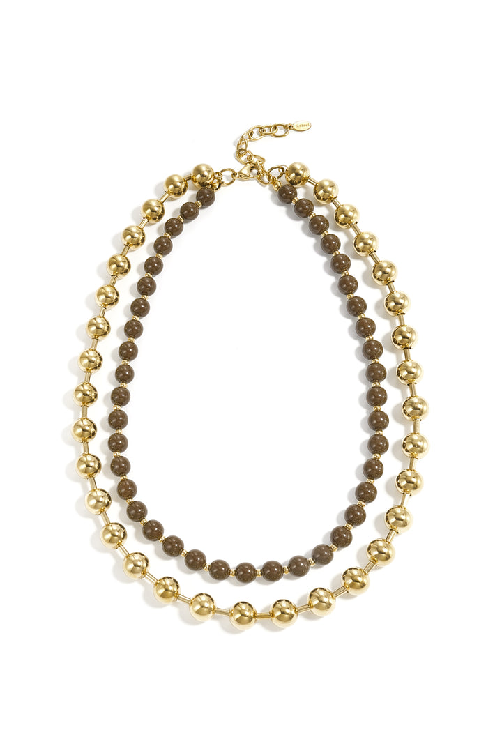 Acrylic Layered Necklaces Beads Casual Daily Simple Series Women's jewelry