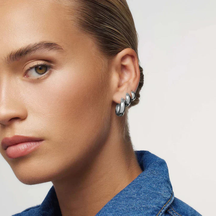 Rue Bold Hoop Earrings