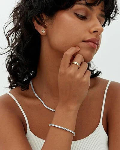 Moissanite Tennis Bracelet