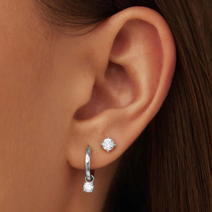 Larmes de Lune Sten Earring Set