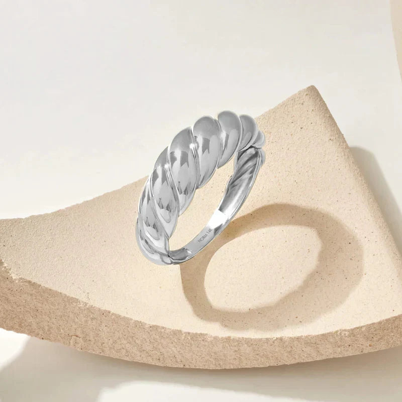 Croissant-Shaped Ring