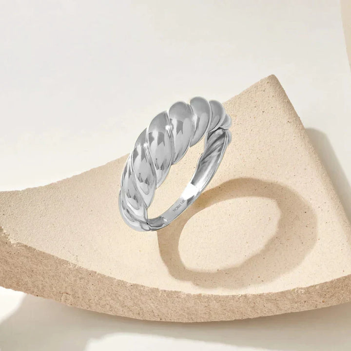 Croissant-Shaped Ring