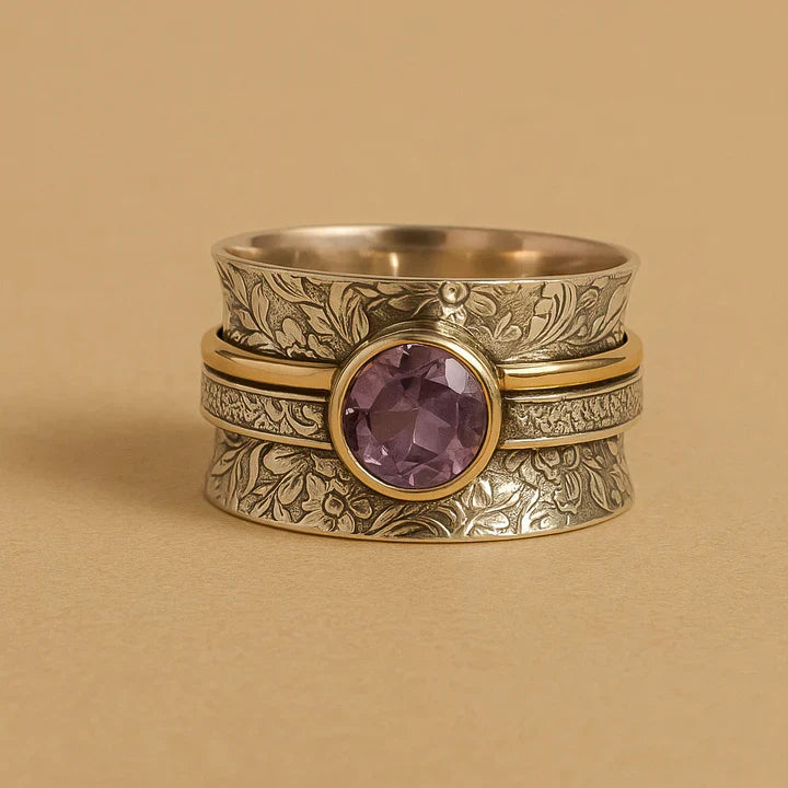 Boho Krystal Meditationsring
