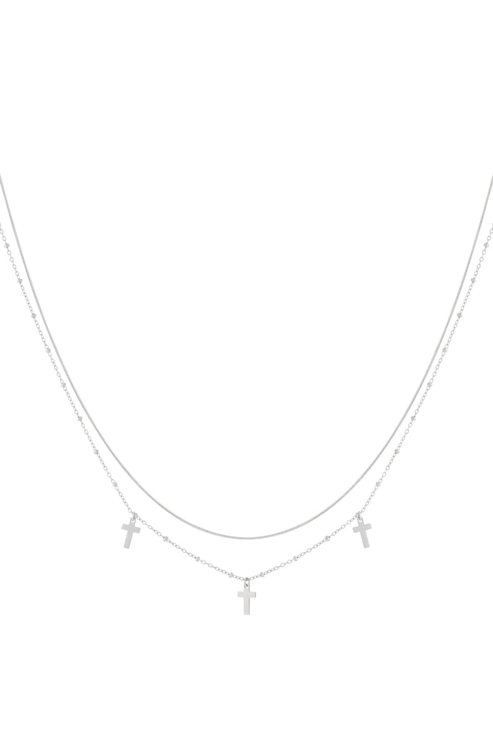  Layered Necklaces Cross Casual Daily Simple Series Women's jewelry