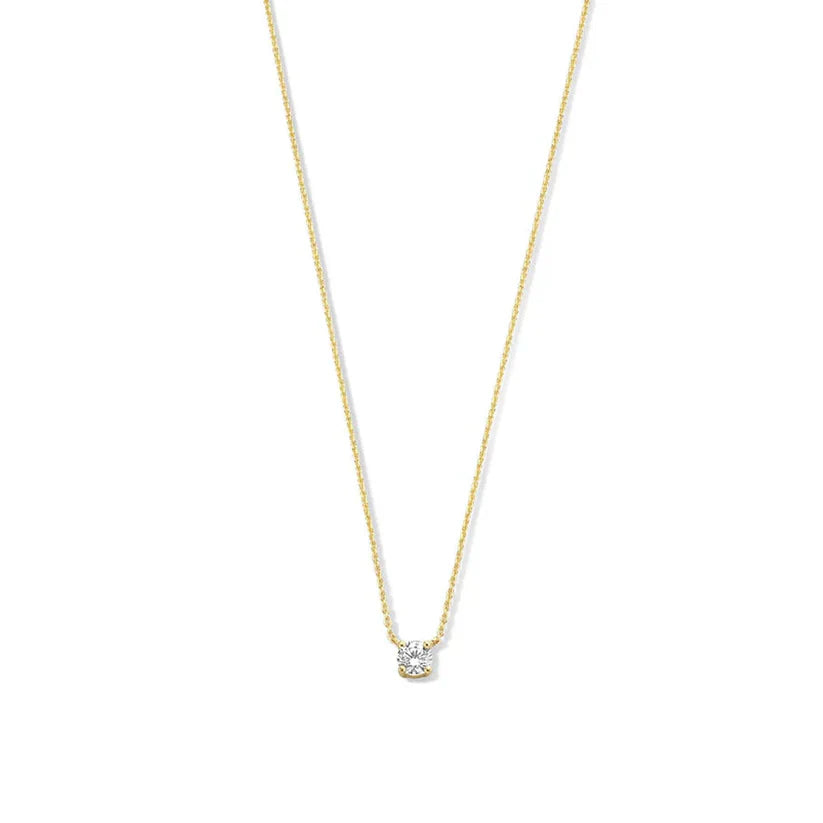 Cléa Moissanite Sten Halskæde