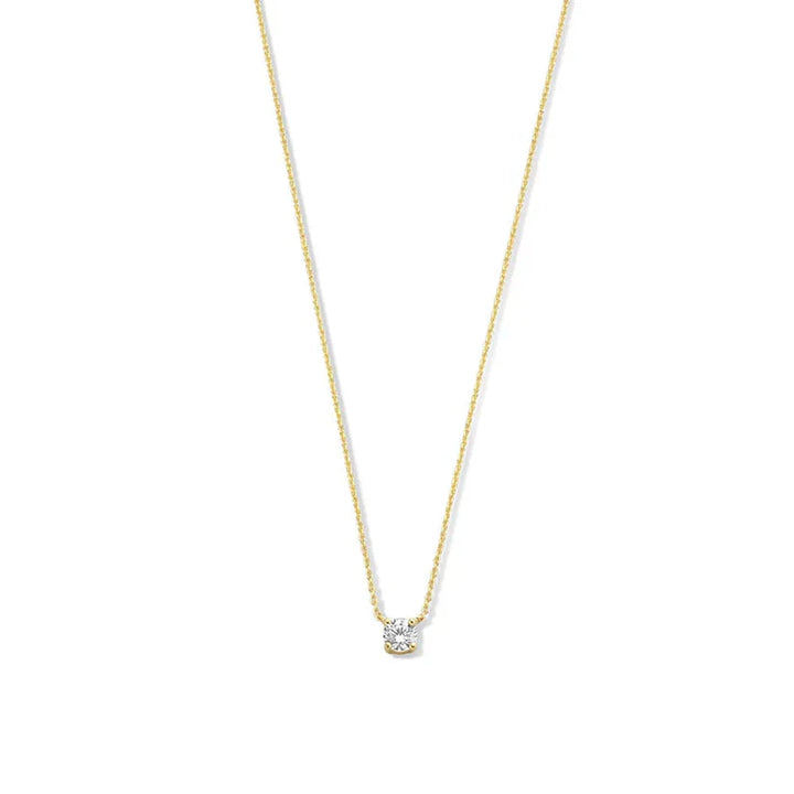 Cléa Moissanite Sten Halskæde