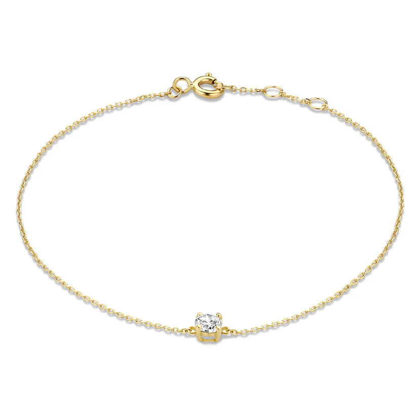 Cléa Moissanite Sten Armbånd