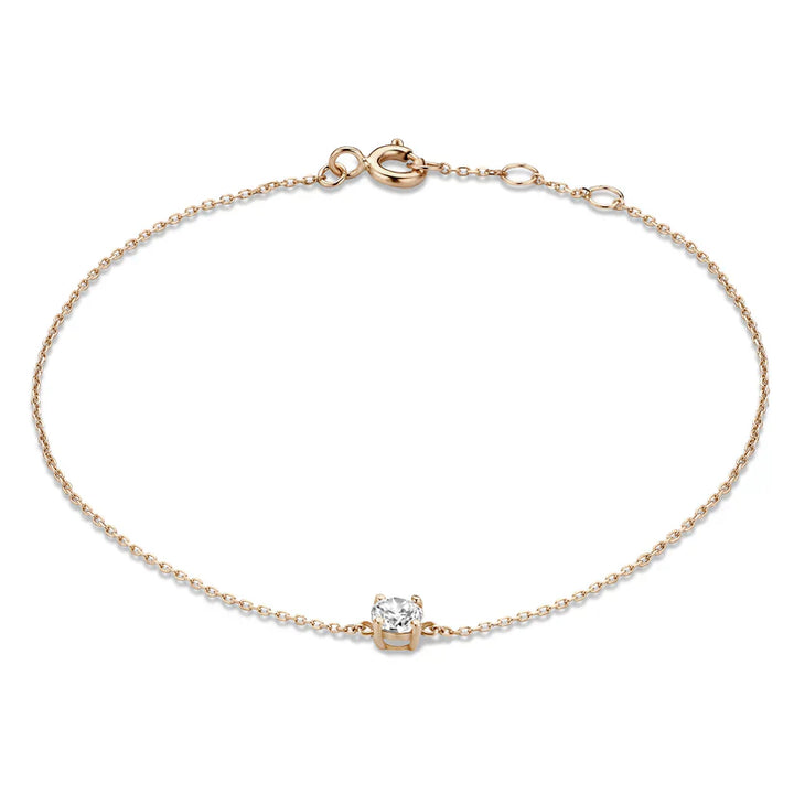 Cléa Moissanite Sten Armbånd