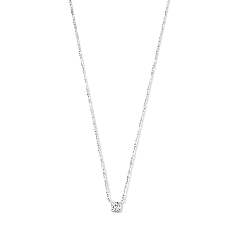Gouden Ketting met Moissaniet Steen