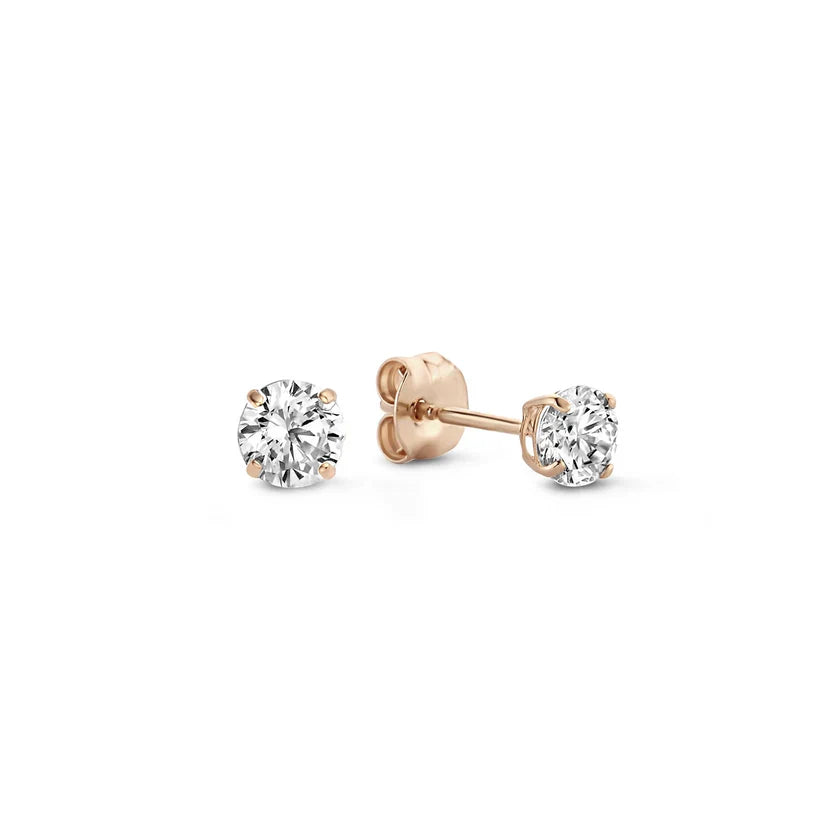Larmes de Lune Sten Stud Earrings