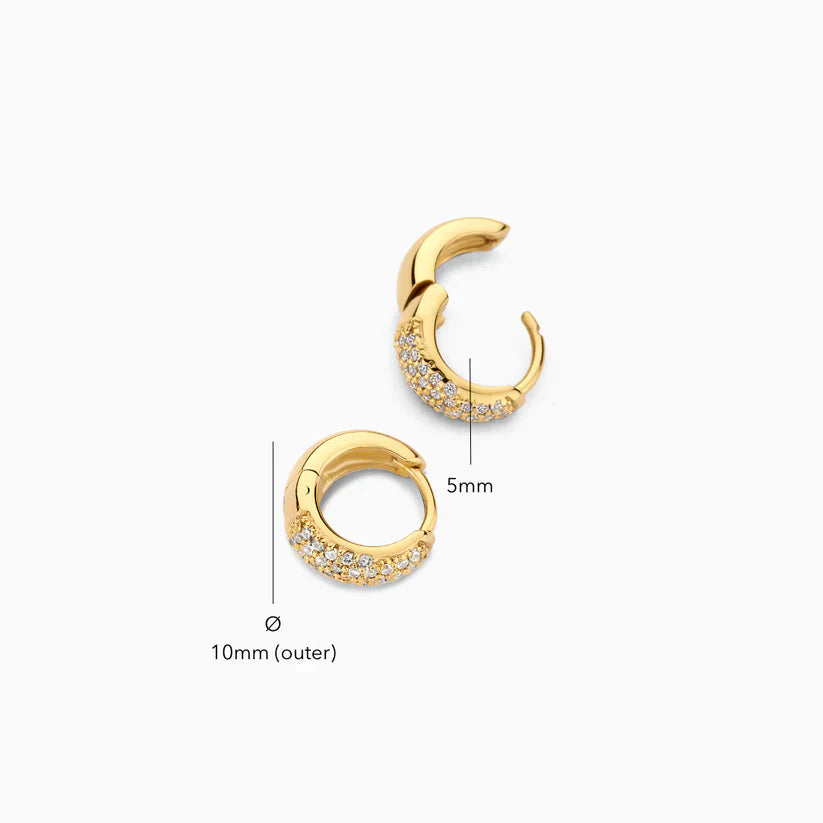 Jules Petite Hoop Earrings