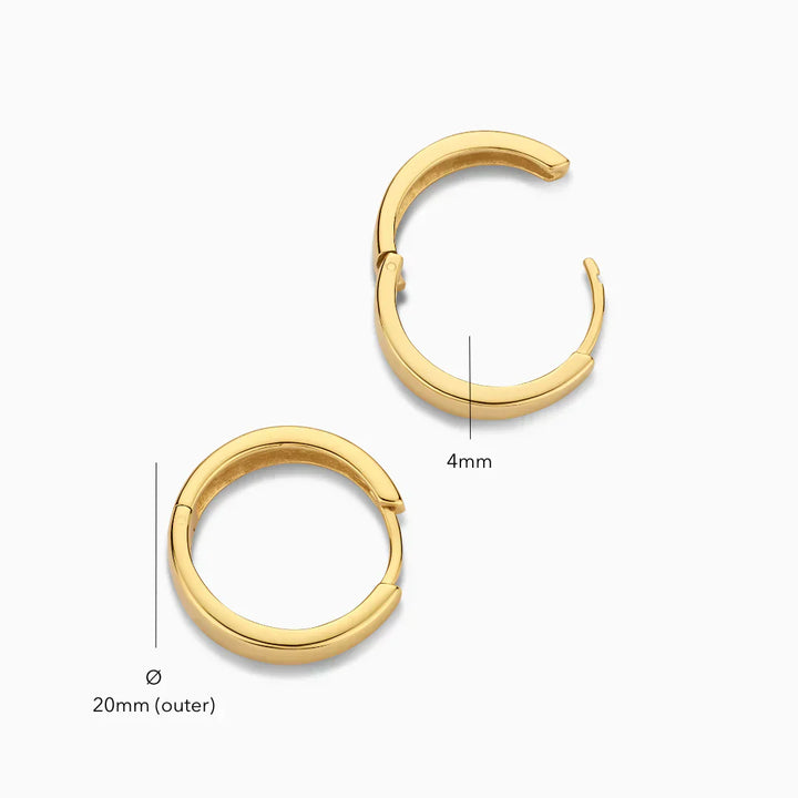 Gia Hoop Earrings