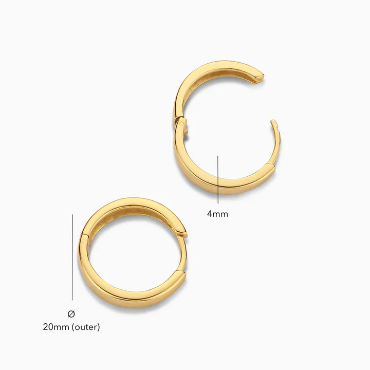 Gia Hoop Earrings